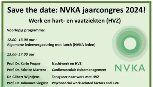 Save the date: NVKA jaarcongres 2024
